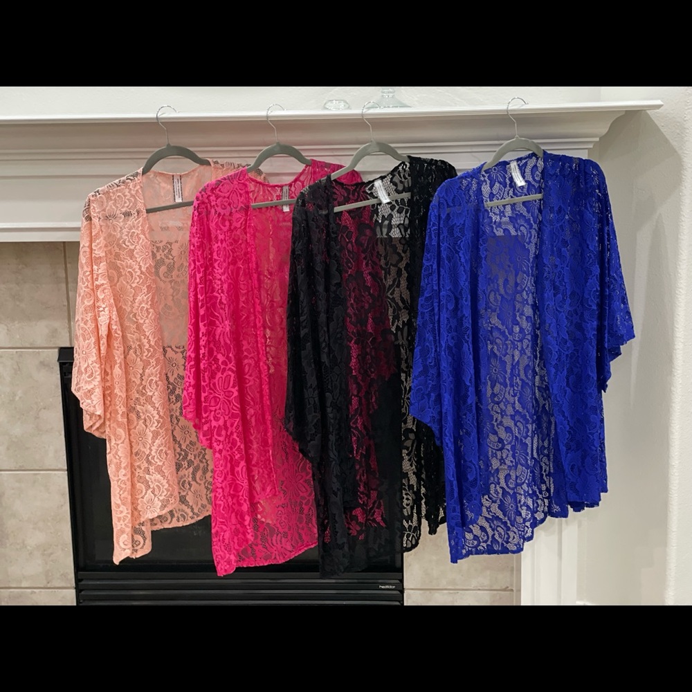 GUG Boutique Lace Kimonos 2XL